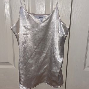 Nine West white tank top size medium
